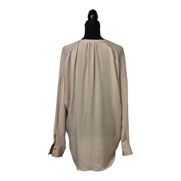 - #232 VINCE oversized silk blouse - Picture 4 of 5